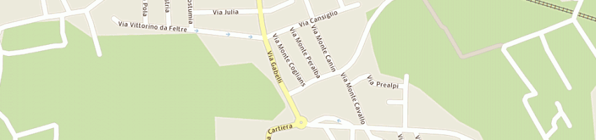 Mappa della impresa sola roberto a PORCIA