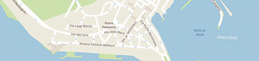 Mappa della impresa tocci fratelli a ANZIO