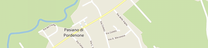 Mappa della impresa parrucchiera trevisiol ada amalia a PASIANO DI PORDENONE
