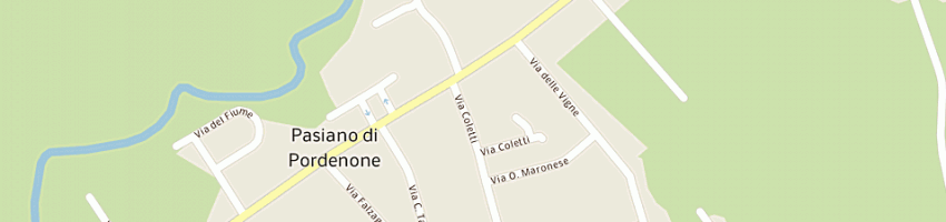 Mappa della impresa zanni luigino a PASIANO DI PORDENONE