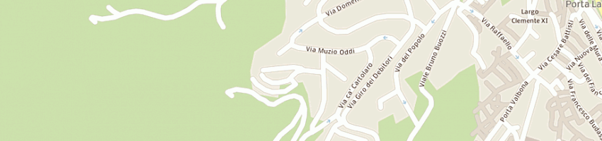 Mappa della impresa annibali giuseppe a URBINO