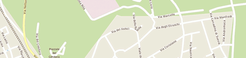 Mappa della impresa morville pietro a ANZIO