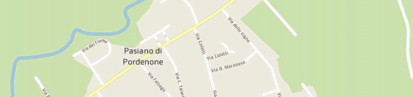 Mappa della impresa moschetta fabio a PASIANO DI PORDENONE