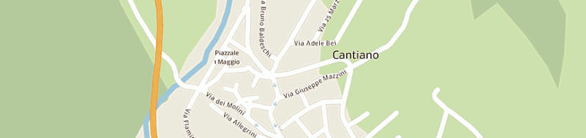 Mappa della impresa lelli assicurazioni snc a CANTIANO
