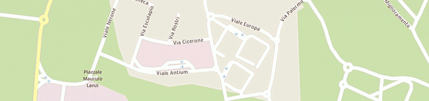 Mappa della impresa d e d servizi - societa in accomandita semplice di di napoli giuseppe e c a ANZIO