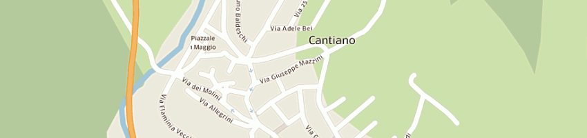 Mappa della impresa la locanda del broglio di rosati rosella e c snc a CANTIANO