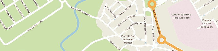 Mappa della impresa marchionni giuseppe e c sas a RICCIONE