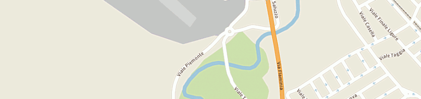 Mappa della impresa ristorante dal baffo a RICCIONE