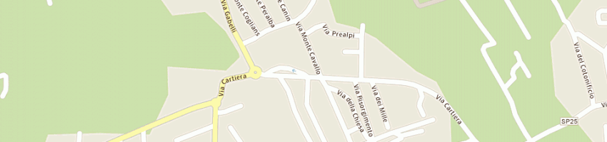 Mappa della impresa gemma srl a PORCIA