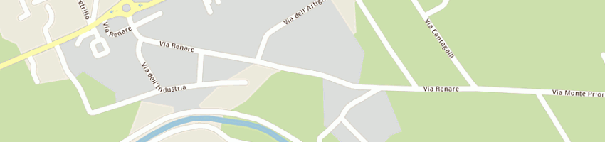 Mappa della impresa excogita consulting mechanical engineering srl a BEVAGNA