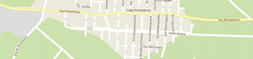 Mappa della impresa bono pan snc a ROMA