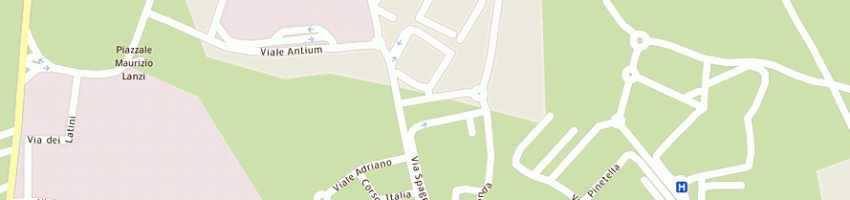 Mappa della impresa consulting service sas di beato paolo e c a ANZIO