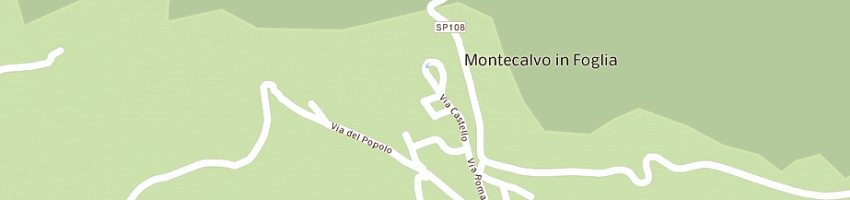 Mappa della impresa casa famiglia giovanni xxiii a MONTECALVO IN FOGLIA