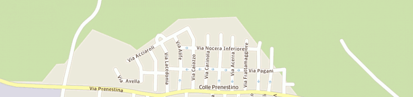 Mappa della impresa autofficina colle prenestino snc di caracciolo fabrizio e fioruc a ROMA