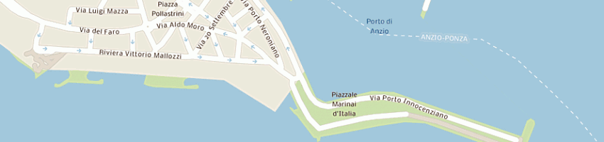 Mappa della impresa pirone valentina a ANZIO