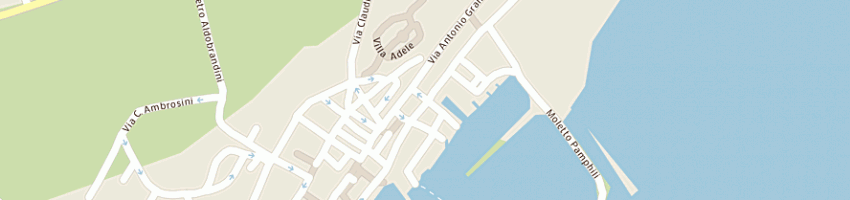 Mappa della impresa bar caravella di dionisi raul e c snc a ANZIO