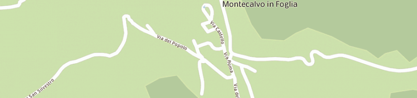 Mappa della impresa proteo srl a MONTECALVO IN FOGLIA
