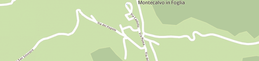 Mappa della impresa cecchini salvino a MONTECALVO IN FOGLIA