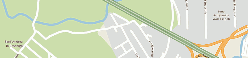 Mappa della impresa montanari corrado a CORIANO