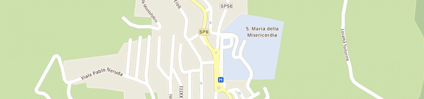 Mappa della impresa edp studio di alfredo tamburini e c snc a URBINO