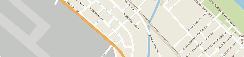 Mappa della impresa asilo nido comunale a RICCIONE