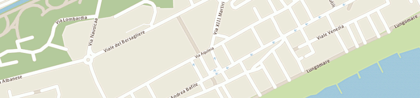 Mappa della impresa hotel lorenz a IESOLO
