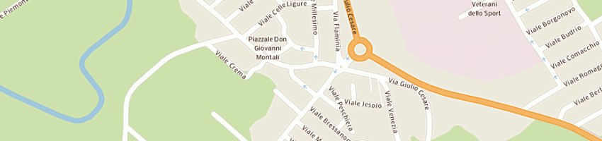 Mappa della impresa piadineria snc di battarra loretta e torsani giovanni a RICCIONE