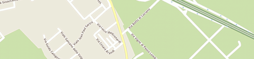 Mappa della impresa cema srl a ROMA