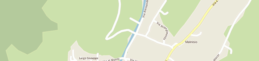 Mappa della impresa ongaro luigi e ireos e c (snc) a MONTEREALE VALCELLINA