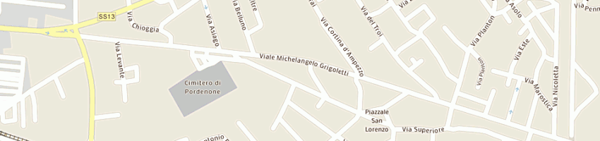 Mappa della impresa matteo marco a PORDENONE