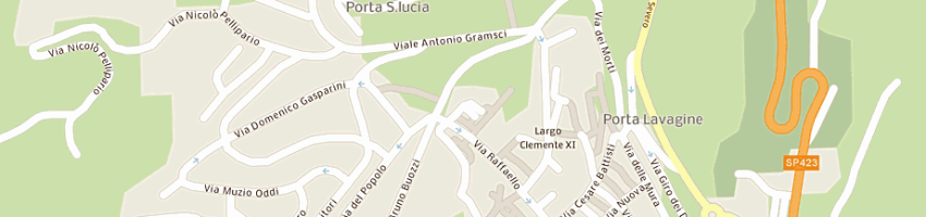 Mappa della impresa liceo scientifico statale luciano laurana a URBINO
