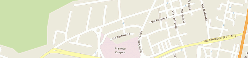 Mappa della impresa laureti michele a TERNI