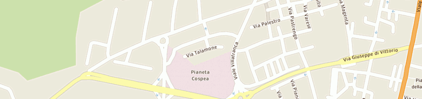 Mappa della impresa bitec elettrosistemi sas di fabio biondini e c a TERNI