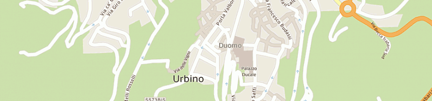 Mappa della impresa santoro vincenzo a URBINO