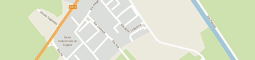 Mappa della impresa de zotti pavimenti srl a CEGGIA