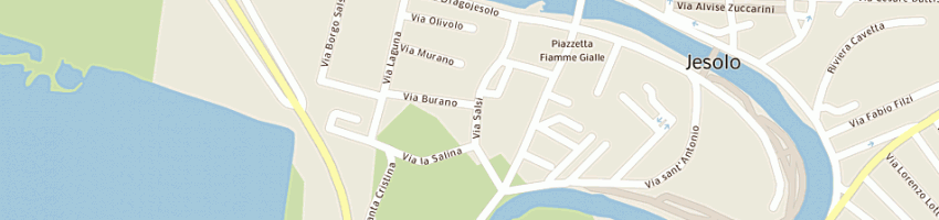 Mappa della impresa carabinieri a IESOLO