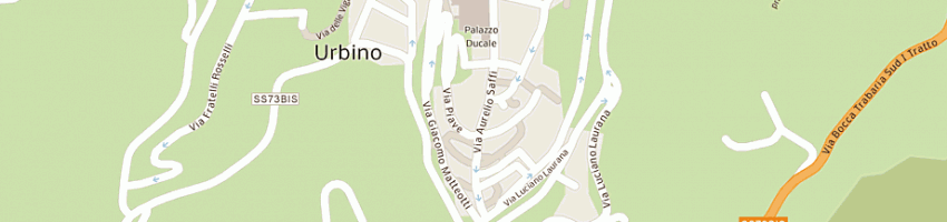 Mappa della impresa sirio spa a URBINO
