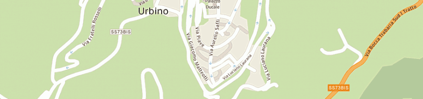 Mappa della impresa il compasso di michele papi e c snc a URBINO
