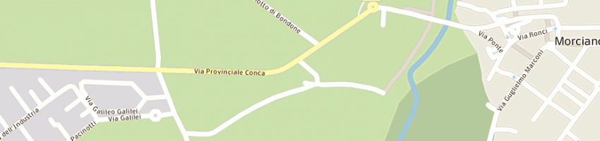 Mappa della impresa cge sas di gasparini fernanda e c a SAN CLEMENTE