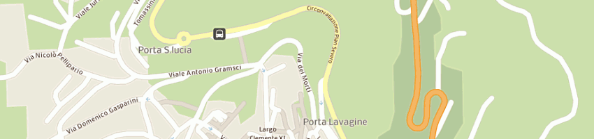 Mappa della impresa studio di fisioterapia filippo mechelli a URBINO