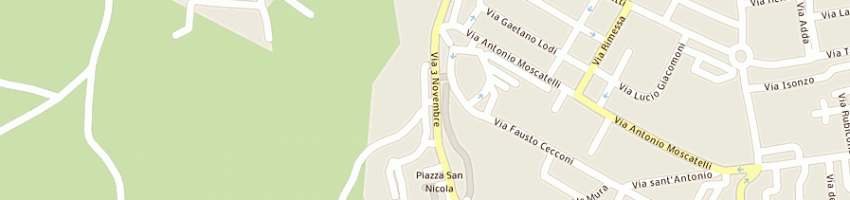 Mappa della impresa ruggeri luigi a MENTANA