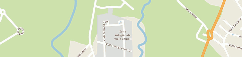 Mappa della impresa printex snc a RICCIONE
