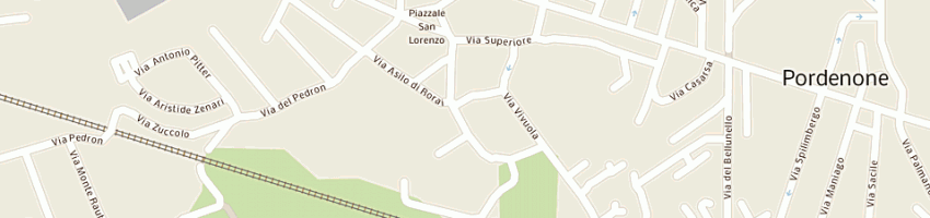 Mappa della impresa artek di rosalen andrea a PORDENONE