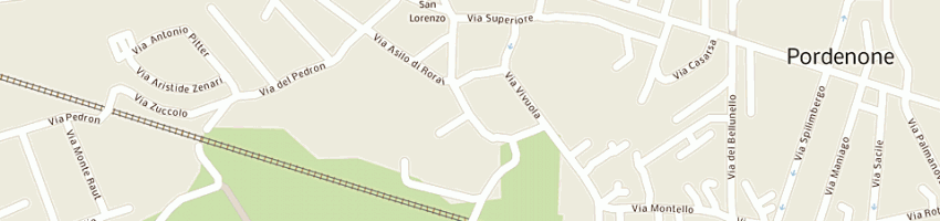 Mappa della impresa pizzut monica a PORDENONE