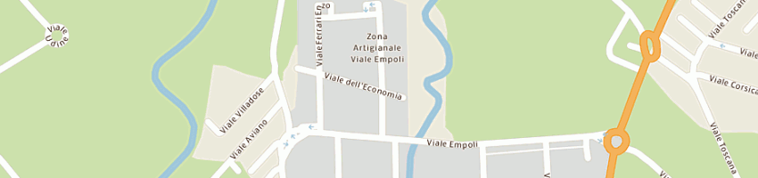 Mappa della impresa racing color di pompilio fabrizio a RICCIONE