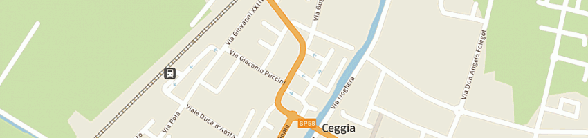 Mappa della impresa supermercati di visotto antonio e c snc a CEGGIA