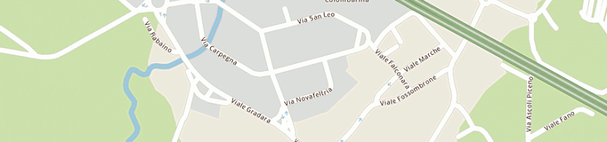 Mappa della impresa prima snc di d'emilio rocco e c a RICCIONE