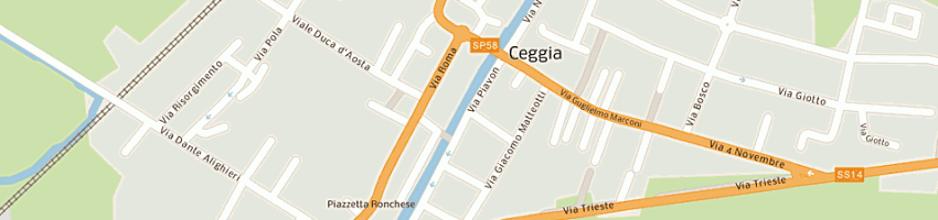 Mappa della impresa an cor srl a CEGGIA