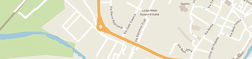 Mappa della impresa ligato giancarlo a TERNI