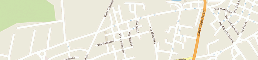 Mappa della impresa sama store srl a TERNI